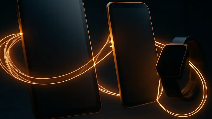 3999BDT COM - Multiple devices floating in harmony 3999BDT COM Multiple devices floating in harmony